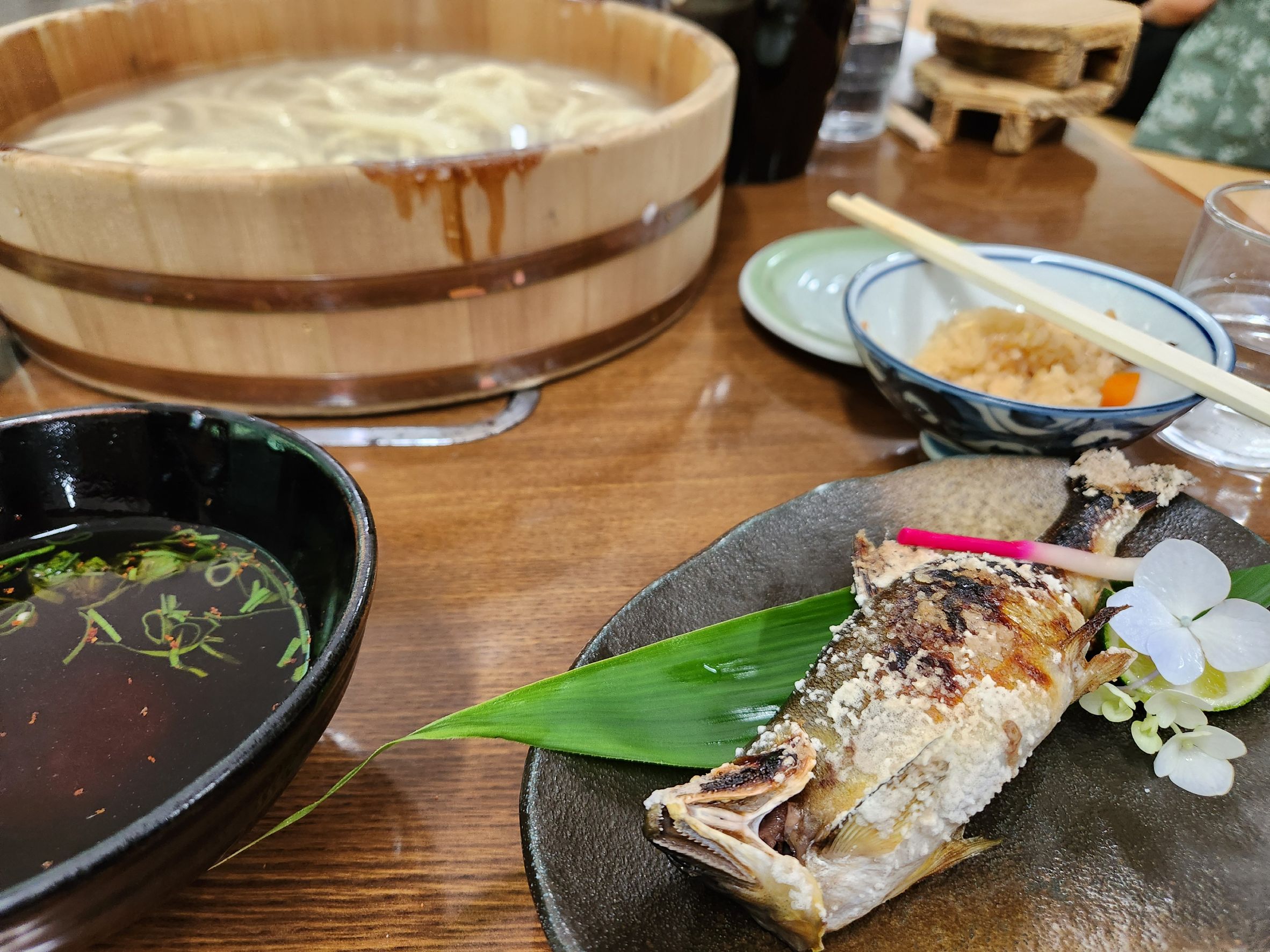 鮎の塩焼き
